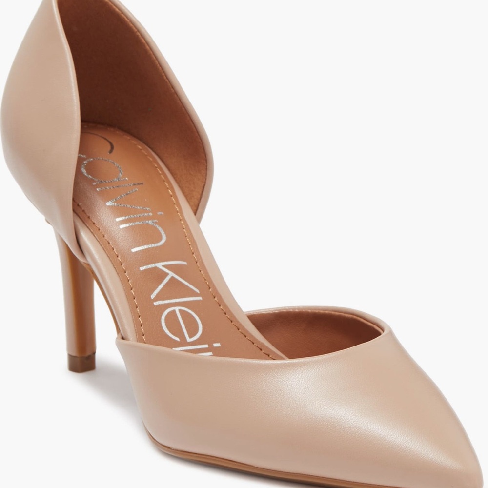Calvin Klein Nude Heels